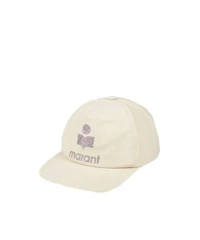 Isabel Marant Sequin Baseball Cap In White