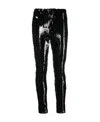 Isabel Marant Sequin-embellished Trousers In Black