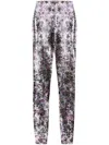 Isabel Marant Sequin Leggings In Silver
