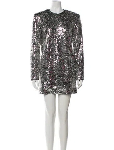 Pre-owned Isabel Marant Sequin Mini Dress In Multi