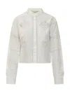 Isabel Marant Short Hollow Poplin Shirt