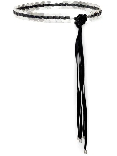 Isabel Marant Sevan Belt In 银色