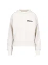 Isabel Marant Shad Crew Neck Sweatshirt In Neutral