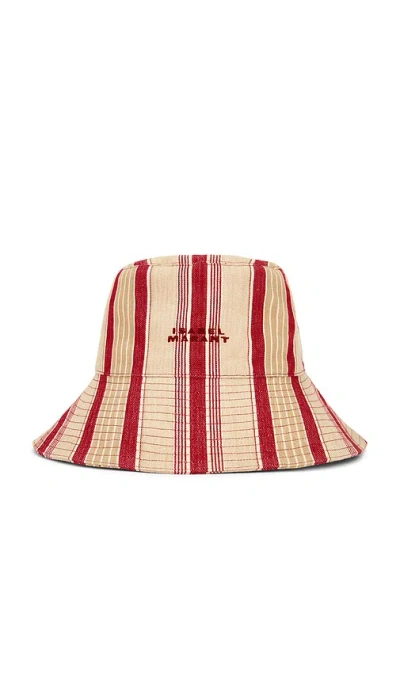 Isabel Marant Shaelyn Hat In Red