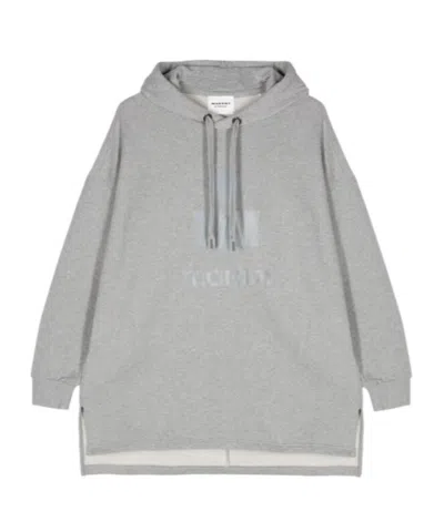 Isabel Marant Shanon Mélange-effect Hoodie In Gray