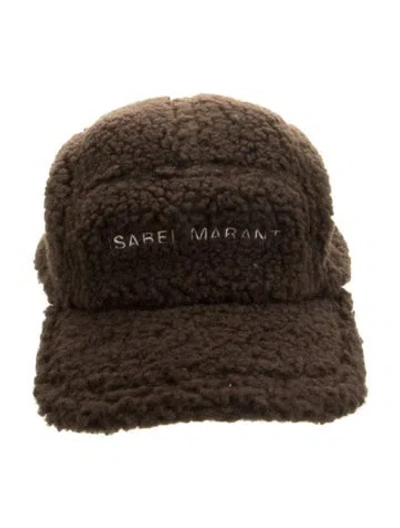 Pre-owned Isabel Marant Shearling Cap In Brown