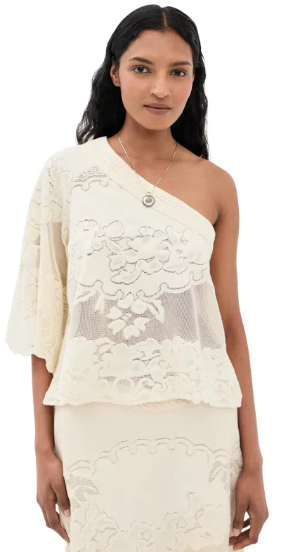 Isabel Marant Shilo Top Ecru In White