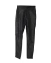 Isabel Marant Shimmering Skinny Pants In Black Polyamide In Black