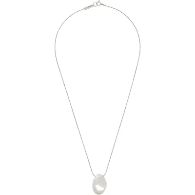 Isabel Marant Shiny Day Necklace In 08si Silver