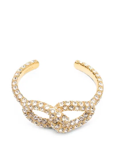 Isabel Marant Shiny Funky Bracelet In Gold