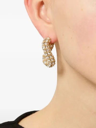 Isabel Marant Shiny Funky Earrings In Gold