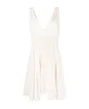 Isabel Marant Nalatia V-neck Minidress In White