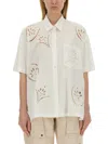 Isabel Marant Women White Modal Blend Bilya Shirt In White