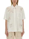 Isabel Marant Women White Modal Blend Bilya Shirt In White
