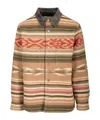 Isabel Marant Dalton Wool Blend Shirt Jacket In Beige