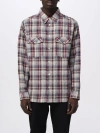 Isabel Marant Plaid Pattern Shirt With Button-down Collar In Multi