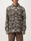 Isabel Marant Kervon Jacket Dark Brown In Brown