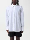 Isabel Marant Ladies White Fabriza Buttoned Down Shirt In Weiss