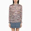 ISABEL MARANT SHIRT WITH MULTICOLOURED PRINT