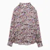 Isabel Marant Shirt With Multicoloured Print In Multicolor