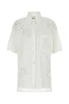 Isabel Marant Women White Modal Blend Bilya Shirt In White