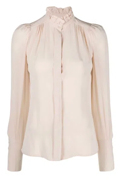 Isabel Marant Shirts Beige In Beige Chiari E Naturali