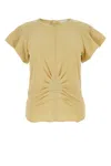 Isabel Marant Biege Polyester Tullya Blouse In Beige O Tan