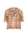 Isabel Marant Printed T-shirt In Orange