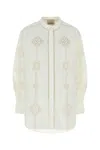 Isabel Marant White Poplin Soeline Shirt In White