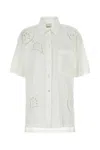 Isabel Marant Women White Modal Blend Bilya Shirt In White