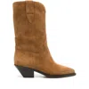 Isabel Marant 50mm Dahope Cowboy Boots In Brown