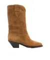 Isabel Marant 50mm Dahope Cowboy Boots In Brown