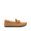 Isabel Marant Fitza Shearling Suede Loafers In Brown