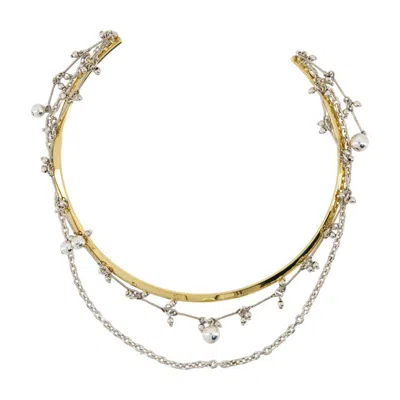 ISABEL MARANT ISABEL MARANT SHORT GD NECKLACE