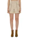 Isabel Marant Jelian Shorts In Neutral