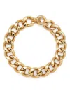 Isabel Marant Links Chunky Chain Collar Necklace In Gold