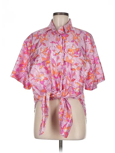 Pre-owned Isabel Marant Short Sleeve Blouse In Pink