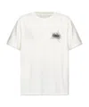 Isabel Marant Honore Embroidered Short-sleeved T-shirt In White
