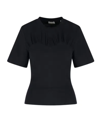 Isabel Marant Short Sleeve T-shirt In Black