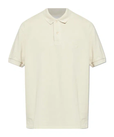 Isabel Marant Short-sleeved Polo Shirt In Neutral