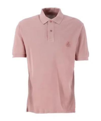 Isabel Marant Short-sleeved Polo Shirt In Pink