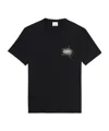 Isabel Marant Black Crewneck Embroidered T-shirt In Black
