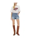 Isabel Marant Yates Organic-cotton T-shirt In Multicolor