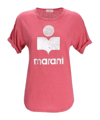 Isabel Marant Logo-print T-shirt In Red