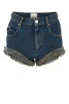 Isabel Marant Dark Blue Denim Eneidao Shorts