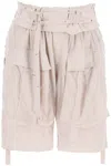 Isabel Marant Heidi Low-rise Belted Shorts