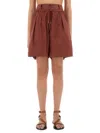 Isabel Marant Ingrid Shorts In Red