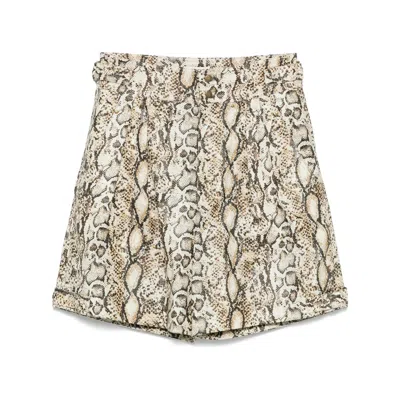 ISABEL MARANT SHORTS NEUTRAL