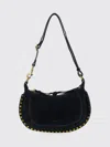 Isabel Marant Oskan Moon Shoulder Bags Black In Black