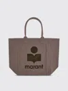 Isabel Marant Yenky Cotton Rectangular Tote Bag